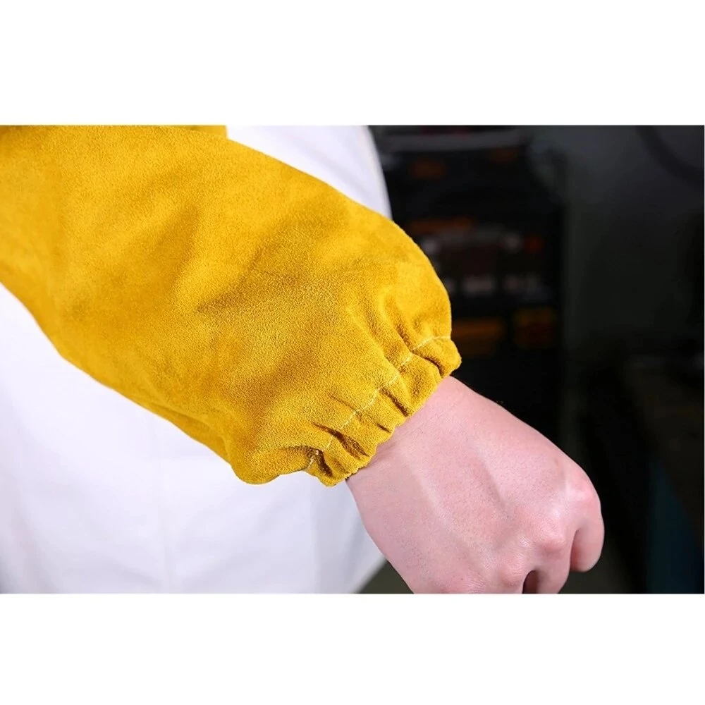 Professional Welding Sleeve - 19 Split Cowhide | EN11611 Certified Protection - Image 4