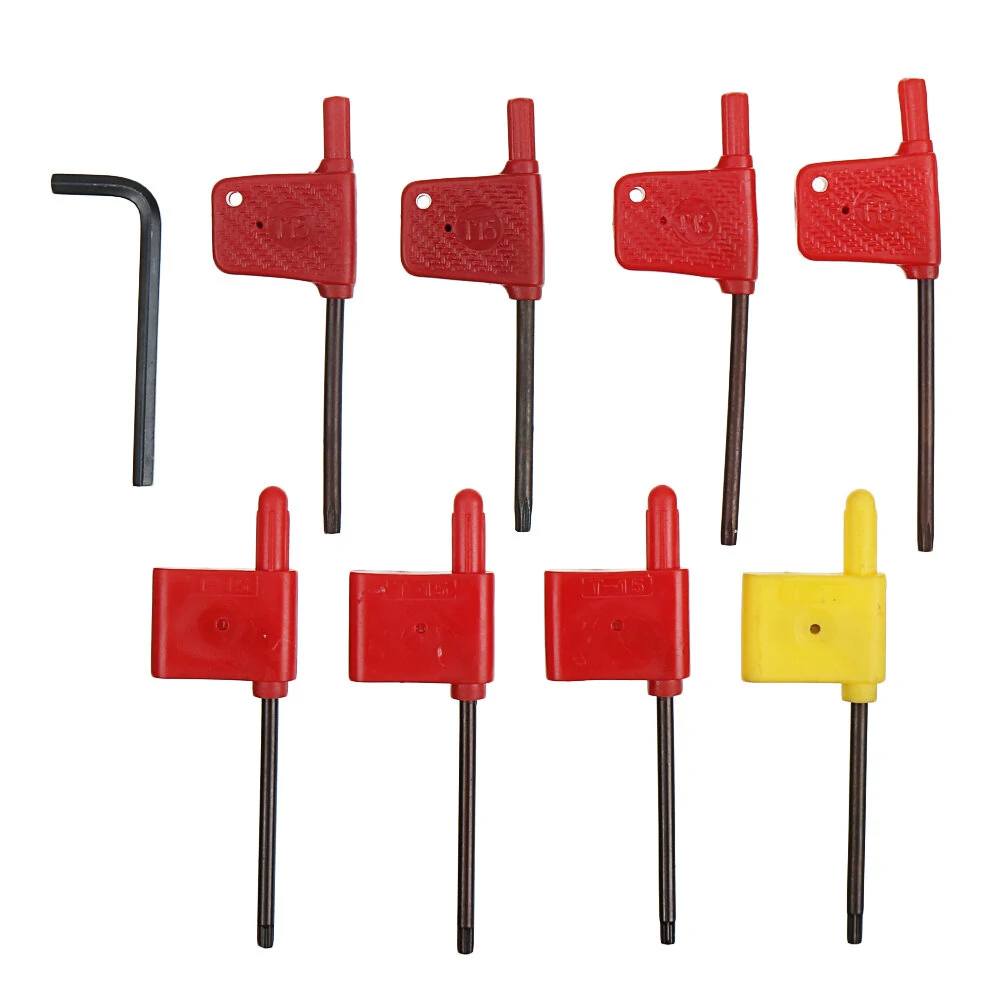 Drillpro 9pcs Lathe Boring Bar Set - 16mm Shank with Carbide Inserts - Image 3