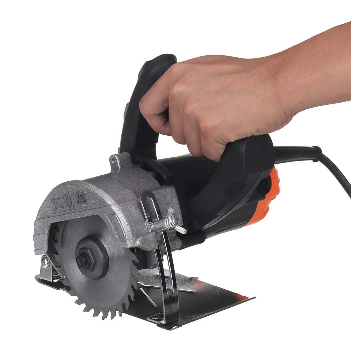1380W Heavy Duty Electric Circular Saw | 110mm Blade Metal & Wood Cutting Tool - Image 4