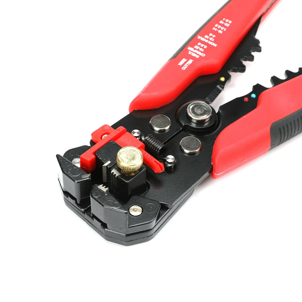 Automatic Self-Adjustable Cable Crimper - 8 Wire Stripper & Cutter Plier - Image 3