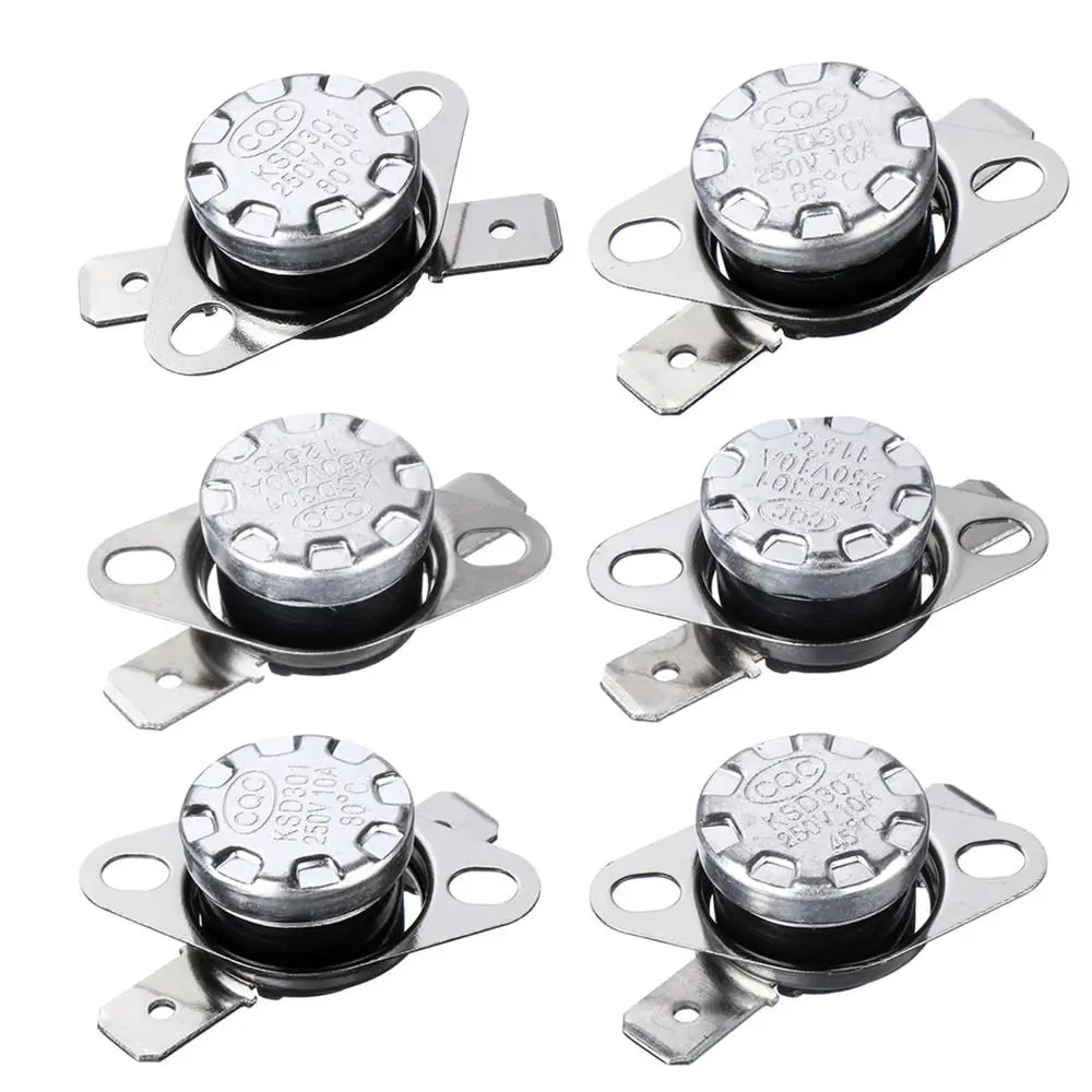 KSD301 250V Thermostat - 45-150°C Thermal Control Switch | N.C Sensor - Image 2