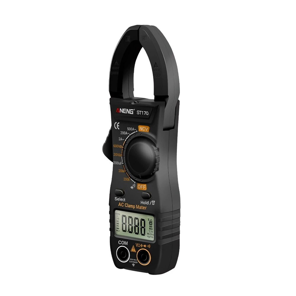 ANENG ST170 Digital Clamp Meter | 1999 Counts AC Current NCV Tester - Image 2