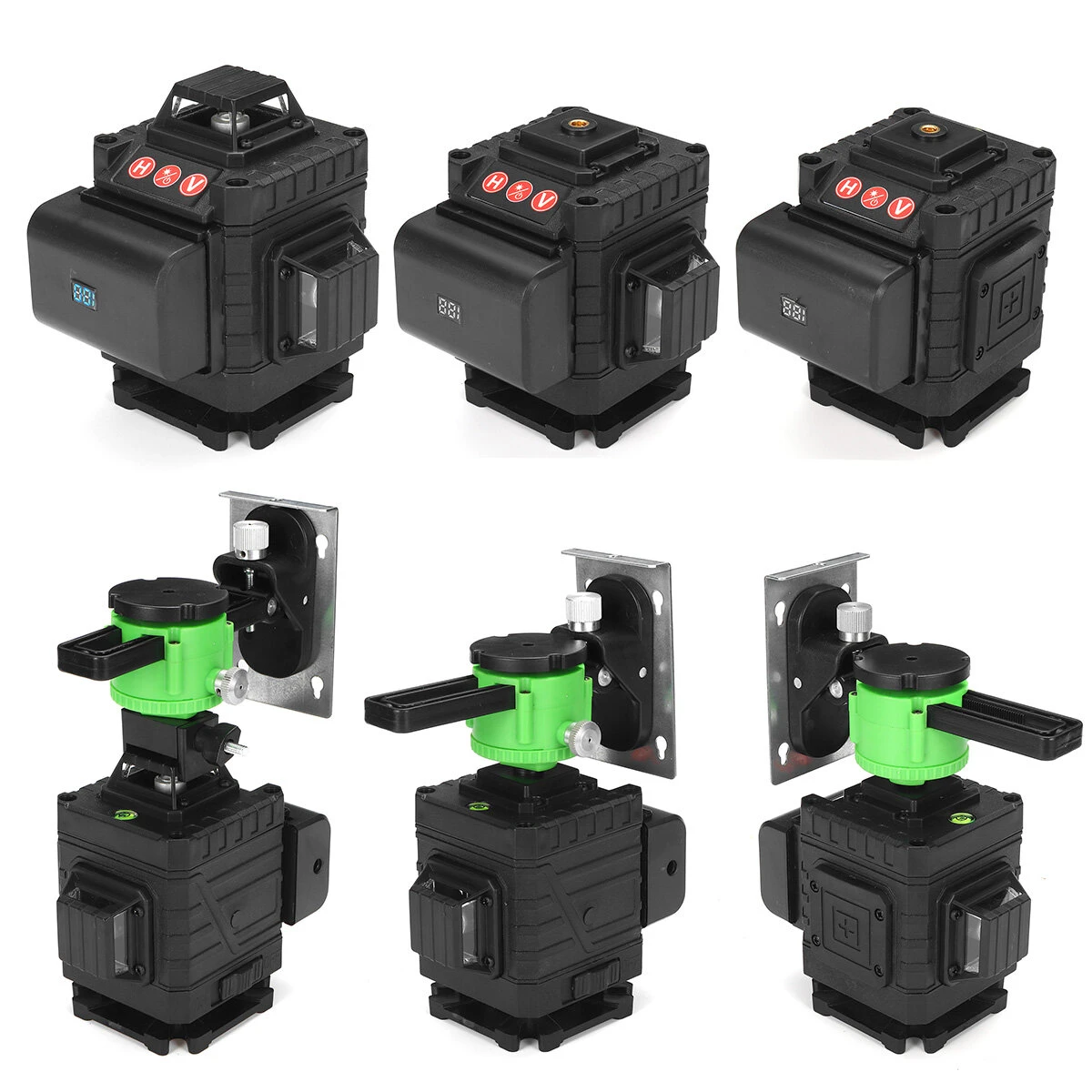 Green Self-Leveling Laser Level | 8/12/16 Line Cross 360° | Auto Alignment - Image 3