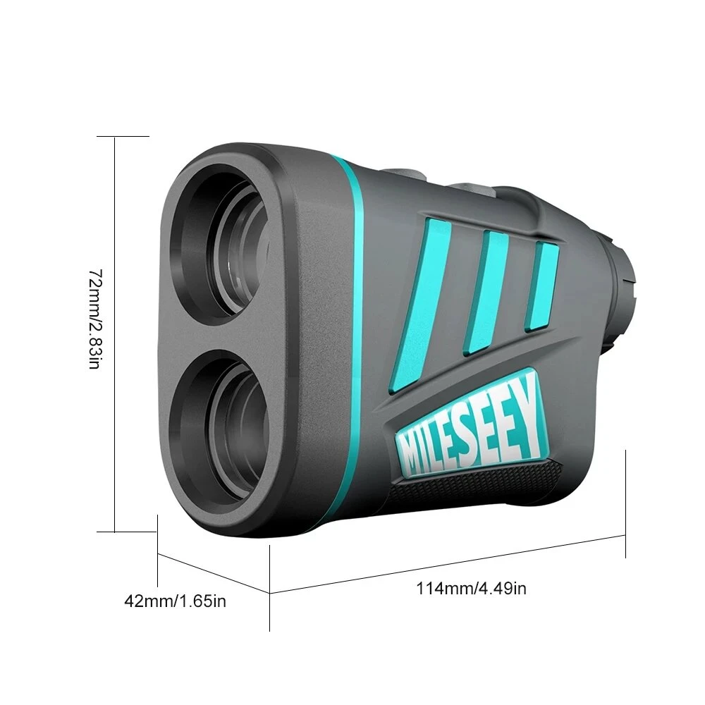 Mileseey PF240 Golf Laser Rangefinder | 6X Magnification for Hunting & Sport - Image 3