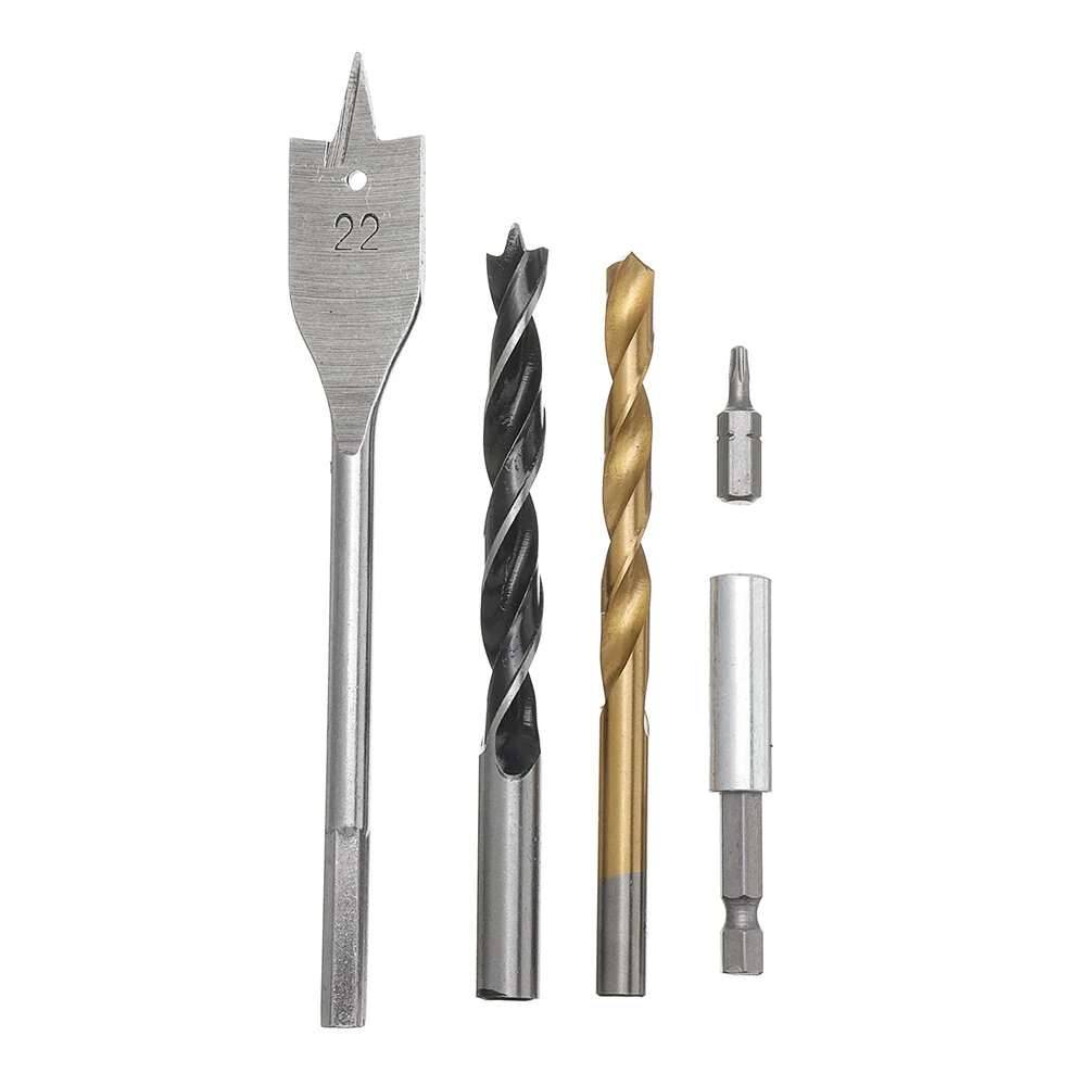 31Pcs Titanium Coated Hole Saw Set - 1/4 Inch Hex Shank with Magnetic Rod - Image 3