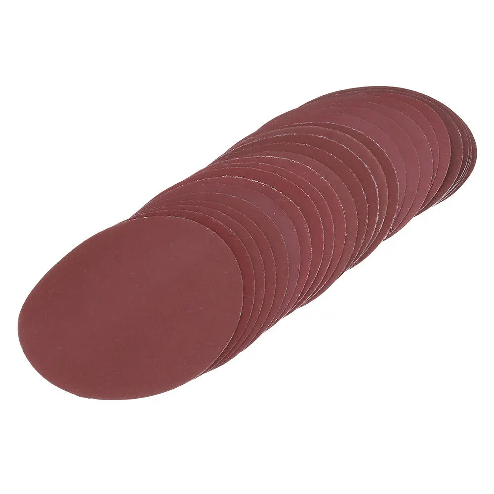 3M 6 Inch Sandpaper Discs - 25pcs 400-1200 Grit Aluminum Oxide for Polishing - Image 3