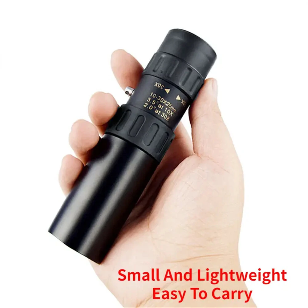 Mini Monocular Telescope - 10-300x Zoom | HD Portable & Manual Focus | For Hunting & Outdoor Adventure - Image 2