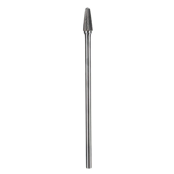 Carbide Grinding Head for Rotary Tool - 1/4 Inch Cone Shape | Tungsten Steel - Image 3