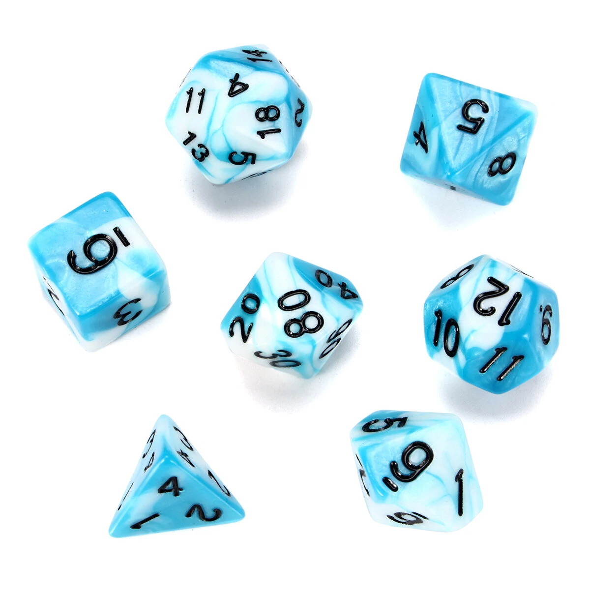 7 Pcs Polyhedral Dice Set for D&D | Role Playing Games RPG Accessory - Image 3