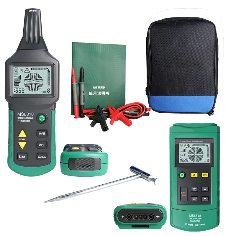 Fluke MS6818 Pro 12-400V AC/DC Network Cable Tester with Wire Tracker - Image 3