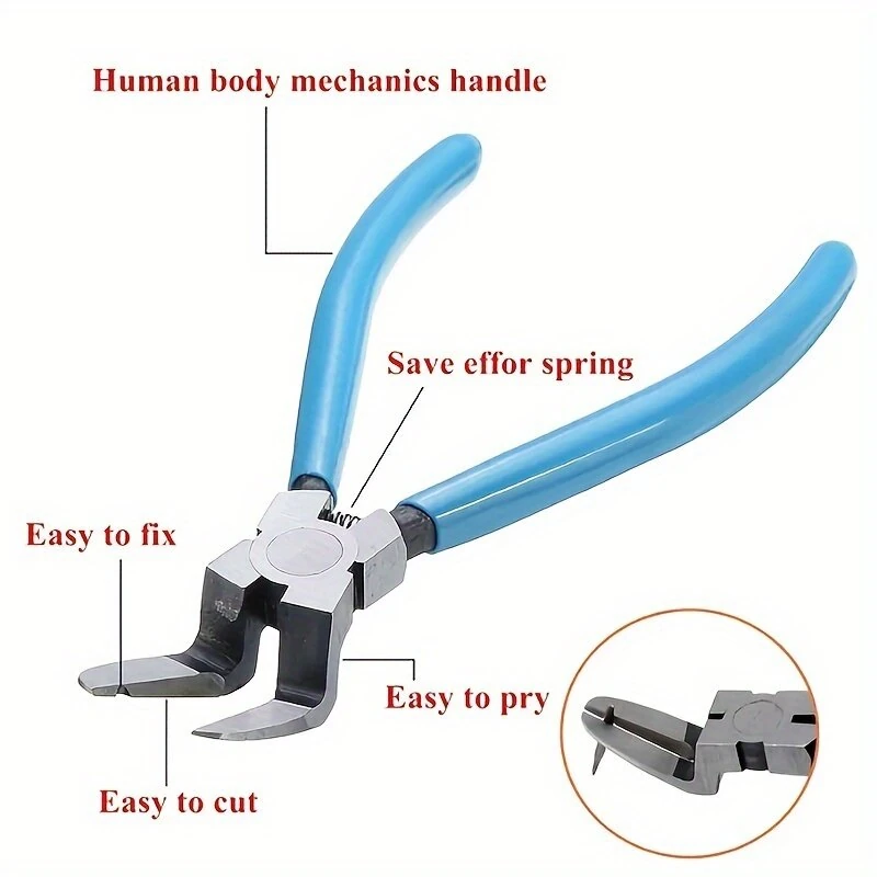 Knipex Heavy Duty Diagonal Pliers - Wire Stripping & Rivet Tightening Tool | Spring Assisted - Image 3
