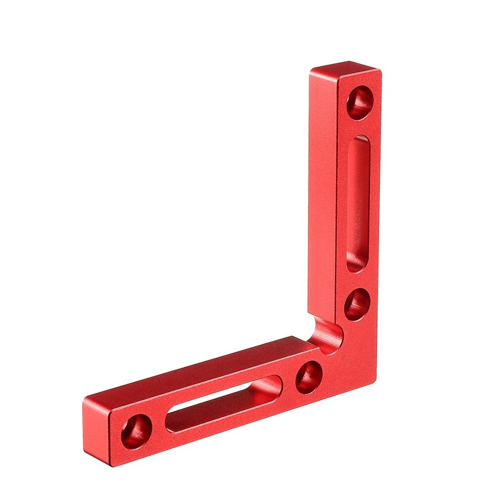 Drillpro 90 Degree Clamping Square - 120x120mm Aluminium Alloy L-Shaped Fixture - Image 2