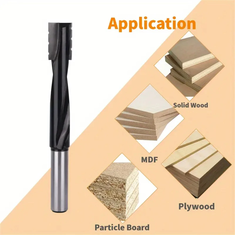 CMT 12mm Shank Solid Carbide Spiral Router Bit | 16mm Cutting Diameter for Woodworking - Image 2