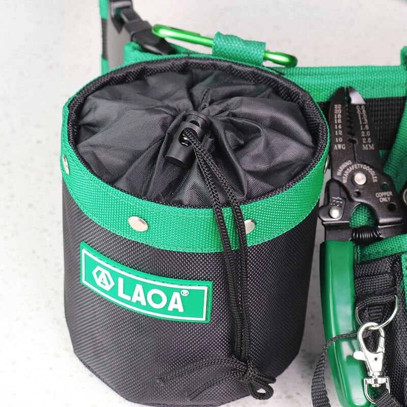 LAOA LA210706 Tool Bag - 1680D Heavy Duty Waterproof - Portable Versatile Design - Image 2