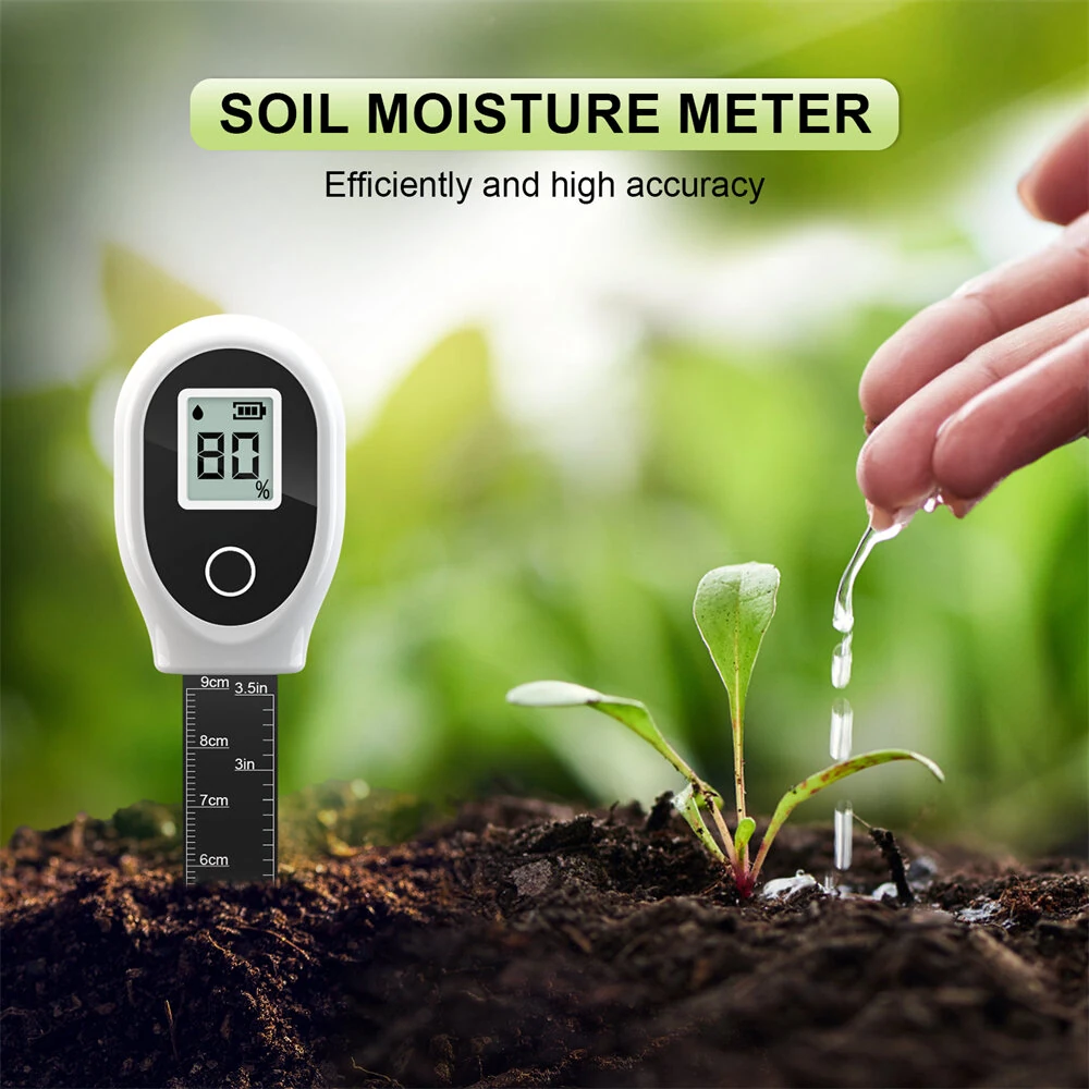 SGS10 Soil Tester - 3-in-1 Digital LCD for Moisture, pH & Temperature - Image 3