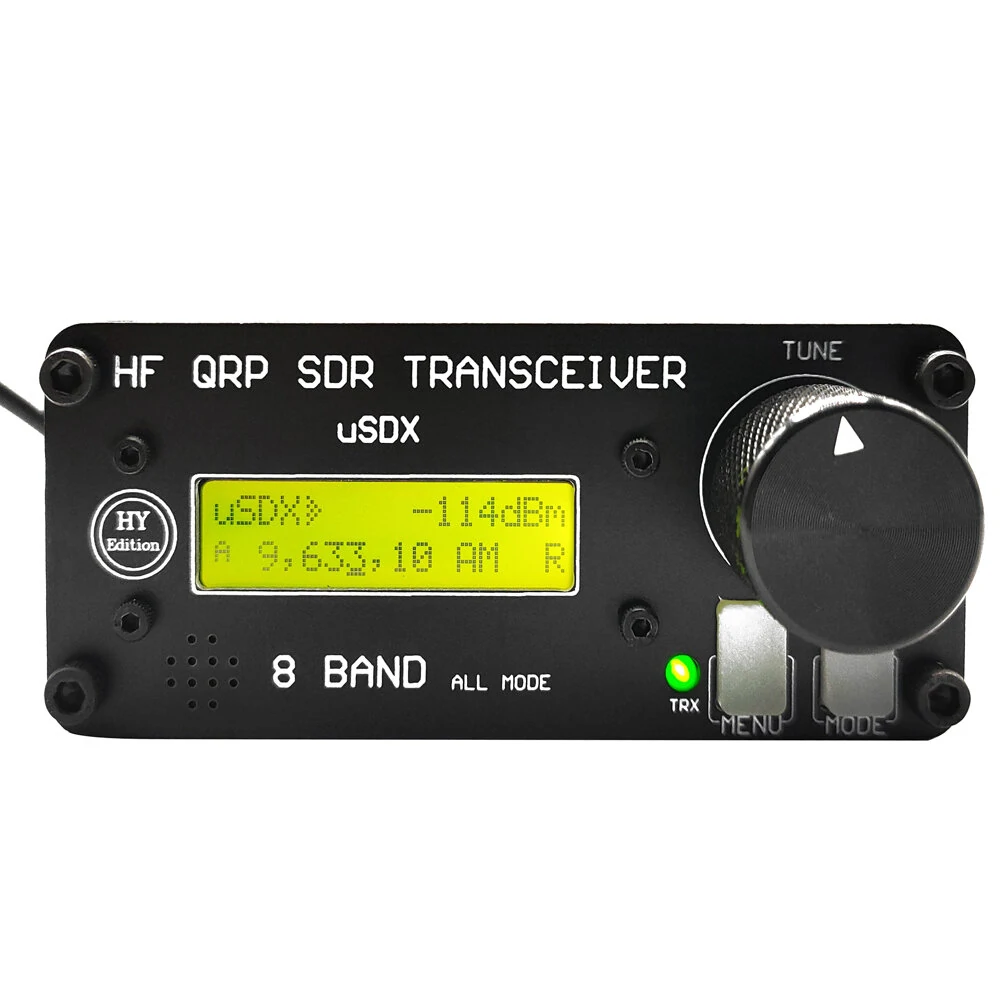 Portable uSDX 8 Band SDR Transceiver | USB LSB CW AM FM | HF SSB QRP with Battery - Image 2