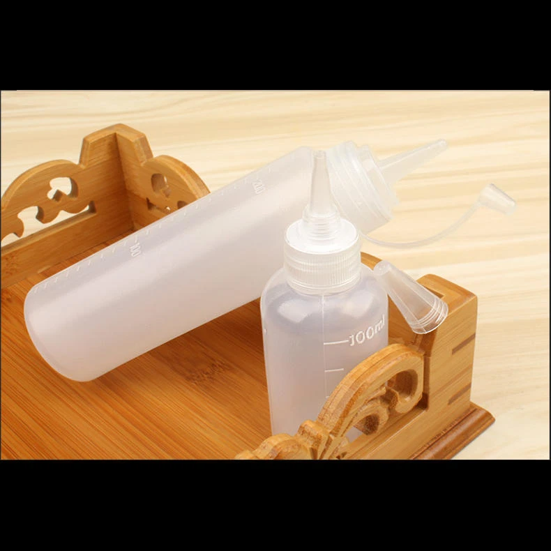 MYTEC 500ml Pointed Mouth Dispensing Bottle | White Plastic for Latex & Woodworking - Image 3