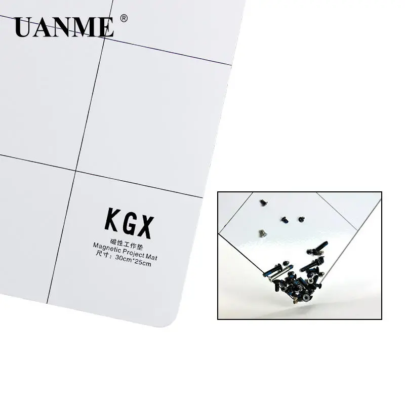 Magnetic Project Mat - 20x25cm Repair Work Pad with Marker & Eraser - Image 3