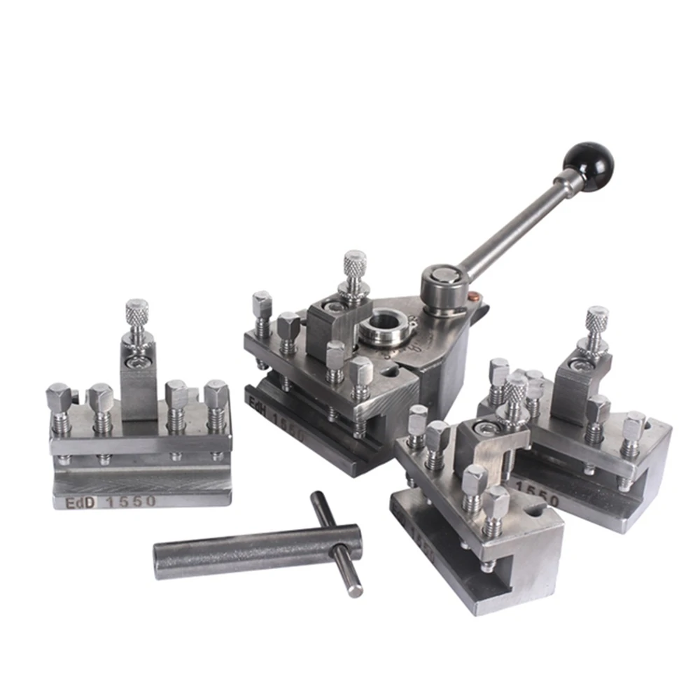 Machifit WM210V Quick Change Tool Post Set | 15x15mm Tool Rest for 120-220mm Swing - Image 2