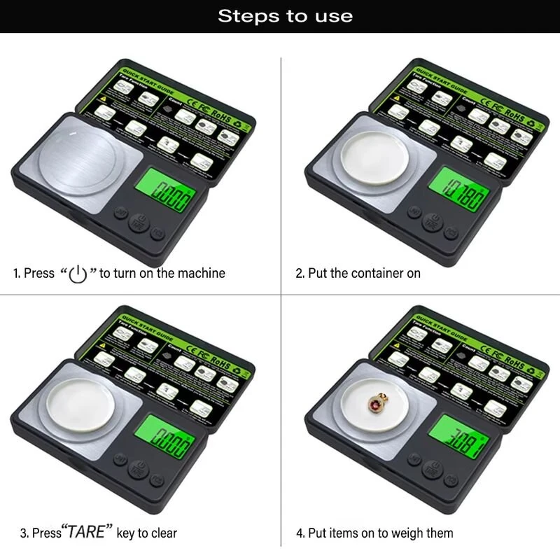 Apex Precision Digital Scale | 0.001g High Accuracy for Jewelry & Herbs - Image 5