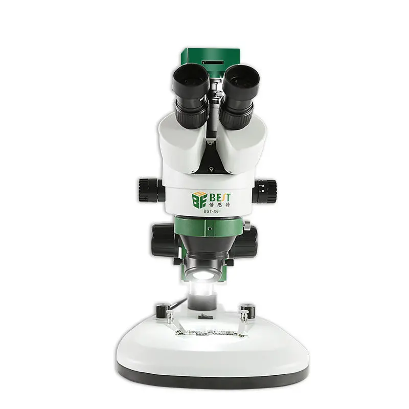 BST-X6 Trinocular 3D Digital Microscope | Stereo & Metallurgical | PCB CPU Repair - Image 2