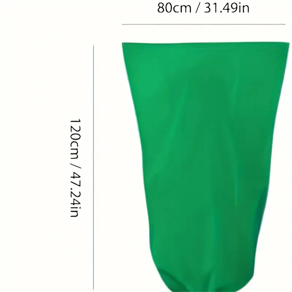 Winter Plant Protection Covers 4-Pack | 80x120cm Green Jackets with Zipper & Drawstring for Shrubs & Trees - Image 5