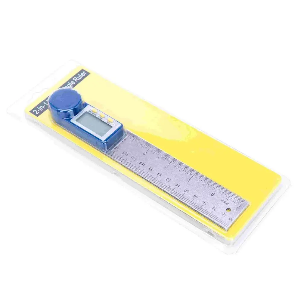 Digital Protractor 200mm | 7 Inch Electronic Angle Finder & Inclinometer Gauge - Image 5
