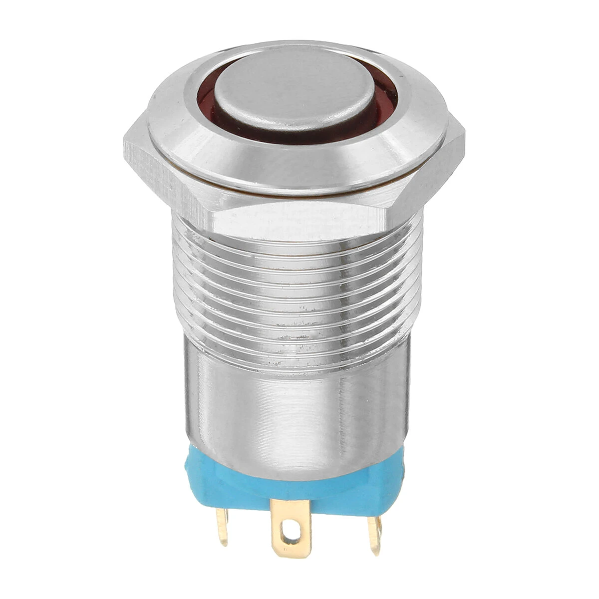 10pcs 12mm Red LED Metal Push Button Switch - 4Pin Latching & Waterproof - Image 5