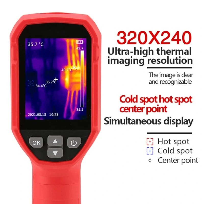 UNI-T UTi120S Thermal Camera | 120x90 IR Imager -20°C to 400°C | Handheld - Image 2