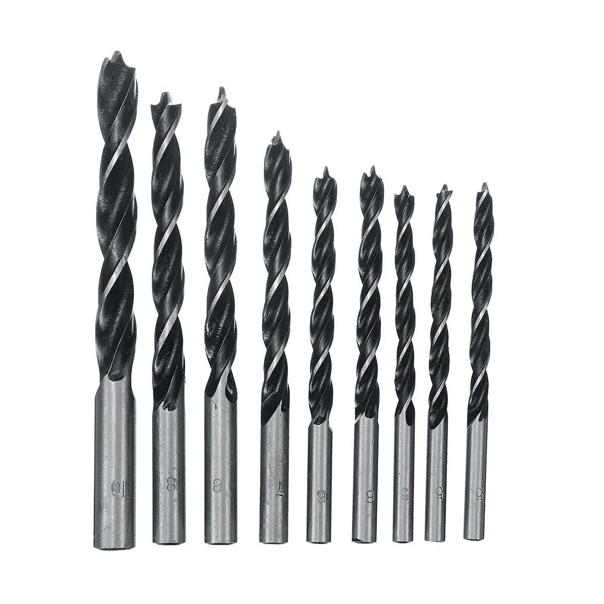Drillpro 246pcs HSS Drill Bit Set - Wood & Metal Screwdriver Bits with Case - Image 3