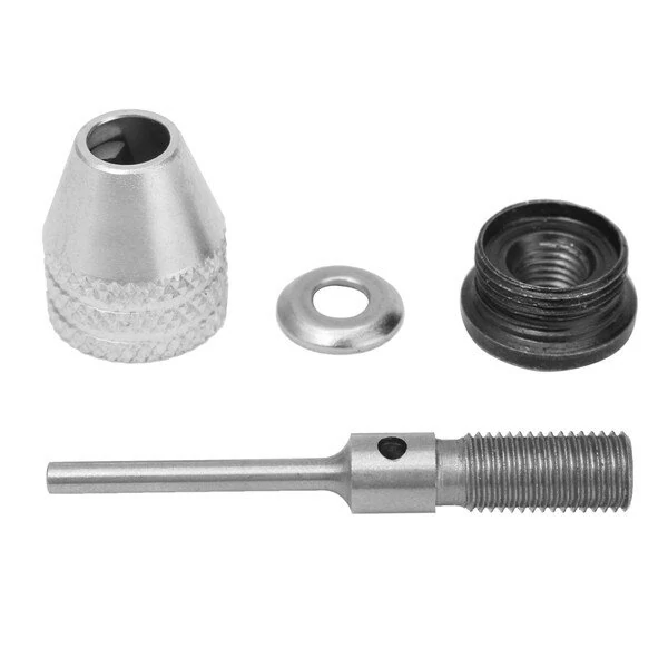 Dremel Drill Chuck Adapter - 0-4mm Keyless for Electric Grinder | 2.3mm Shank - Image 5