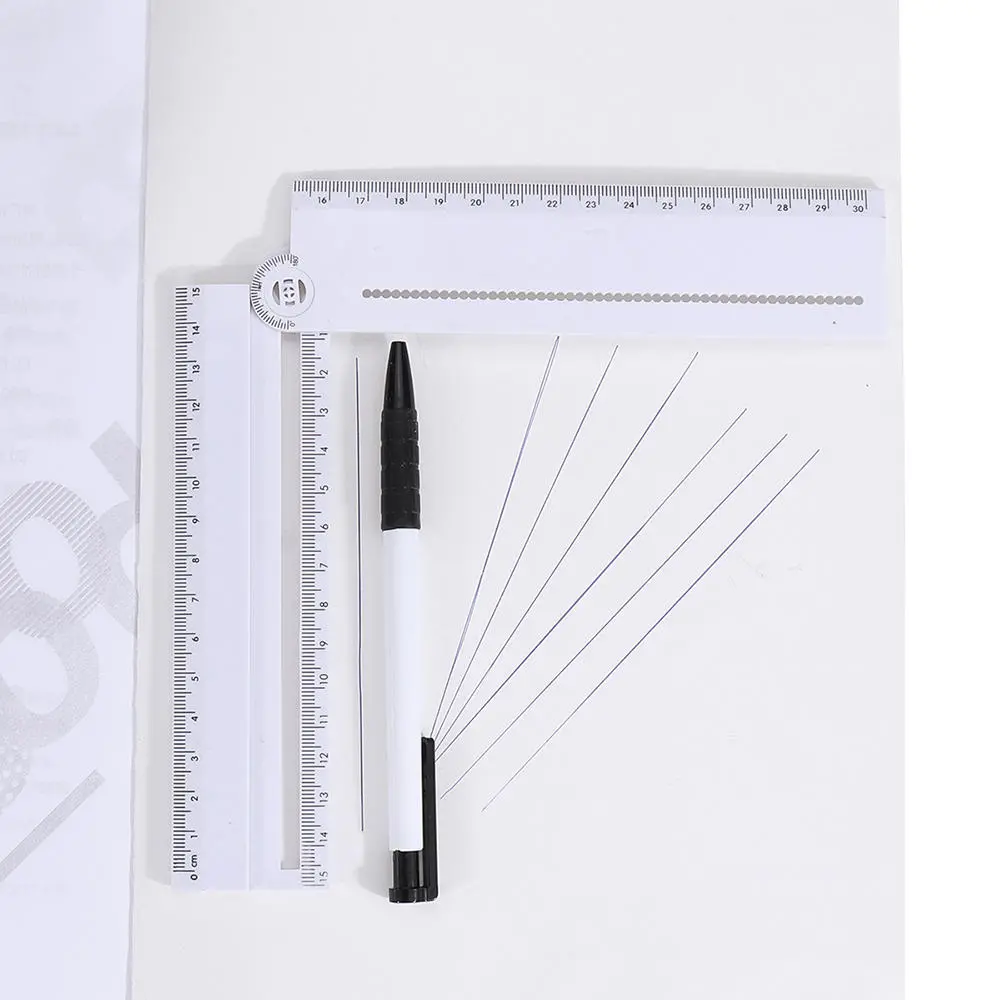 Multifunctional Angle Gauge | Adjustable Protractor for DIY & Geometry Drawing - Image 3