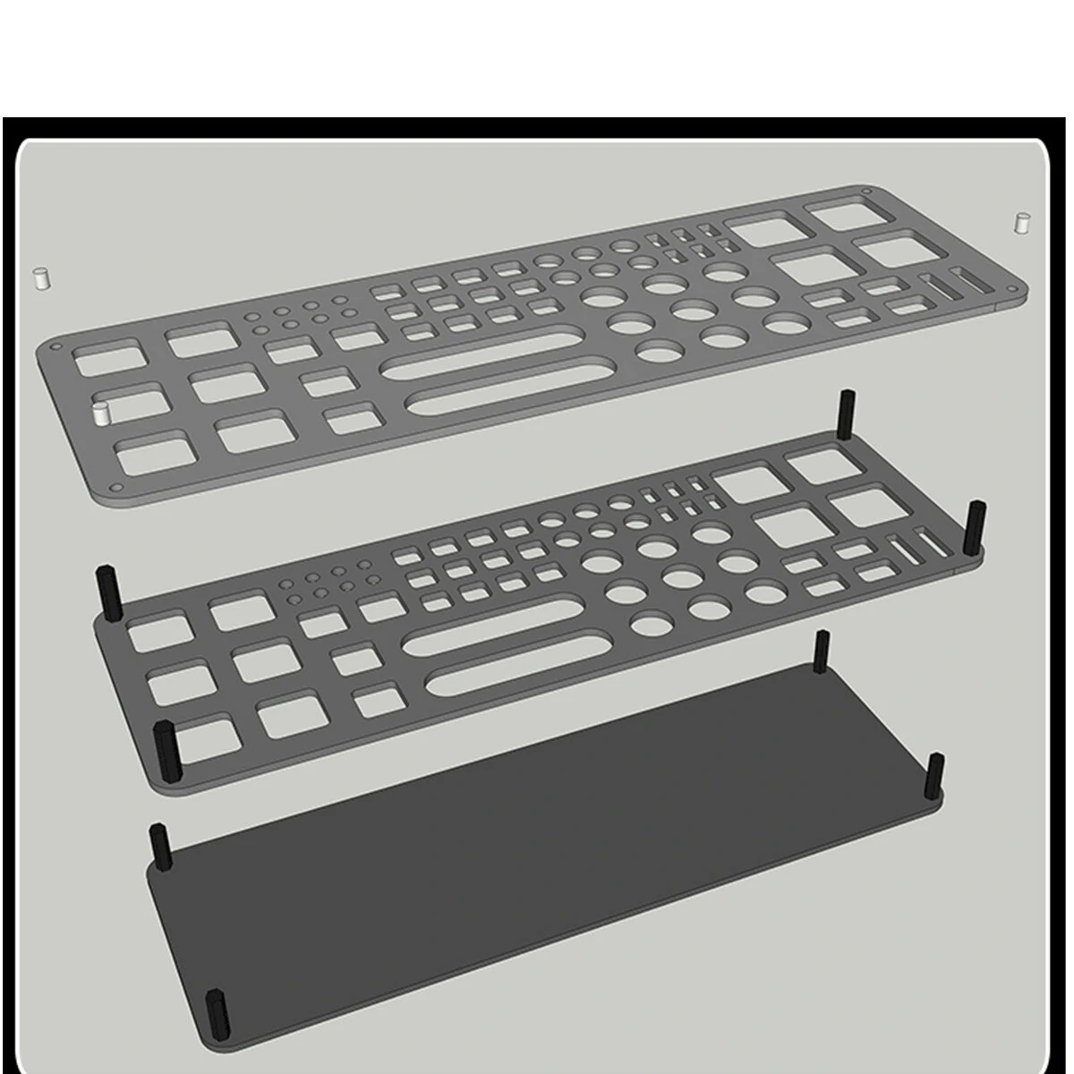 Desktop Tool Storage Box Organizer | Screwdriver & Tweezer Rack for Electronic Components - Image 4