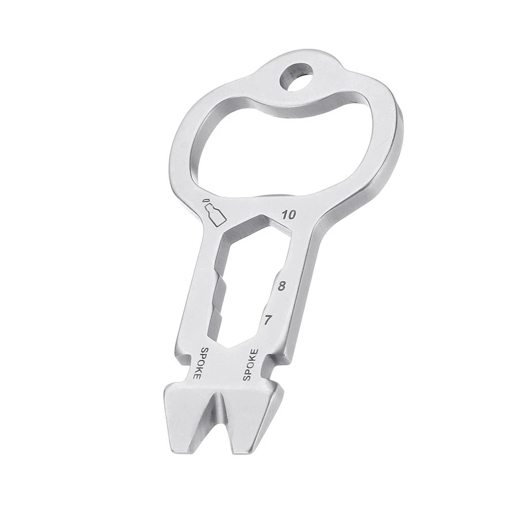 EDC Multi-tool Key Ring - Nail Puller, Bottle Opener, Survival Camping Gadget - Image 2