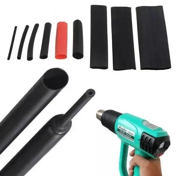 820Pcs Heat Shrink Tubing Set - Polyolefin Wire Cable Insulated Sleeving Assorted - Image 5