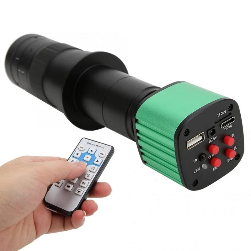 HAYEAR 24MP Digital Microscope Camera - 1080P 2K 60FPS | 10X-180X Zoom C-Mount Lens - Image 2