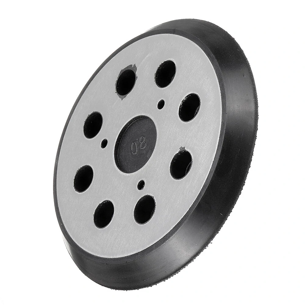 Makita 5 Inch 125mm Polishing Pad - 8 Hole Hook & Loop Sander Pad for Black Deck - Image 3
