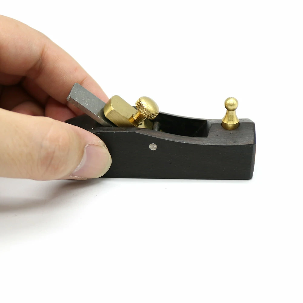 DIY Mini Woodworking Hand Plane - Ebony Smoothing Plane for Carpentry & Joinery - Image 4