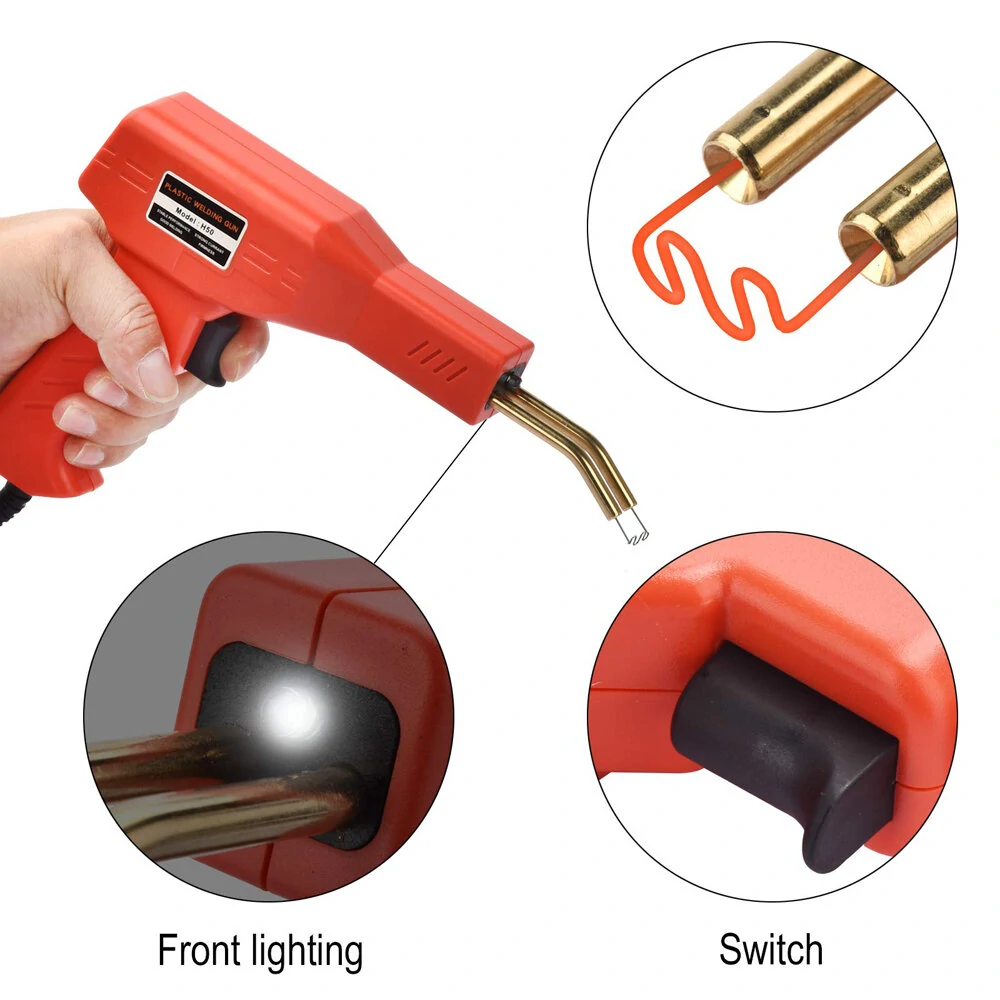 HOT Stapler Plastic Welder | Heat Gun Welding Machine for Car Bumper Repair Kit - Image 3