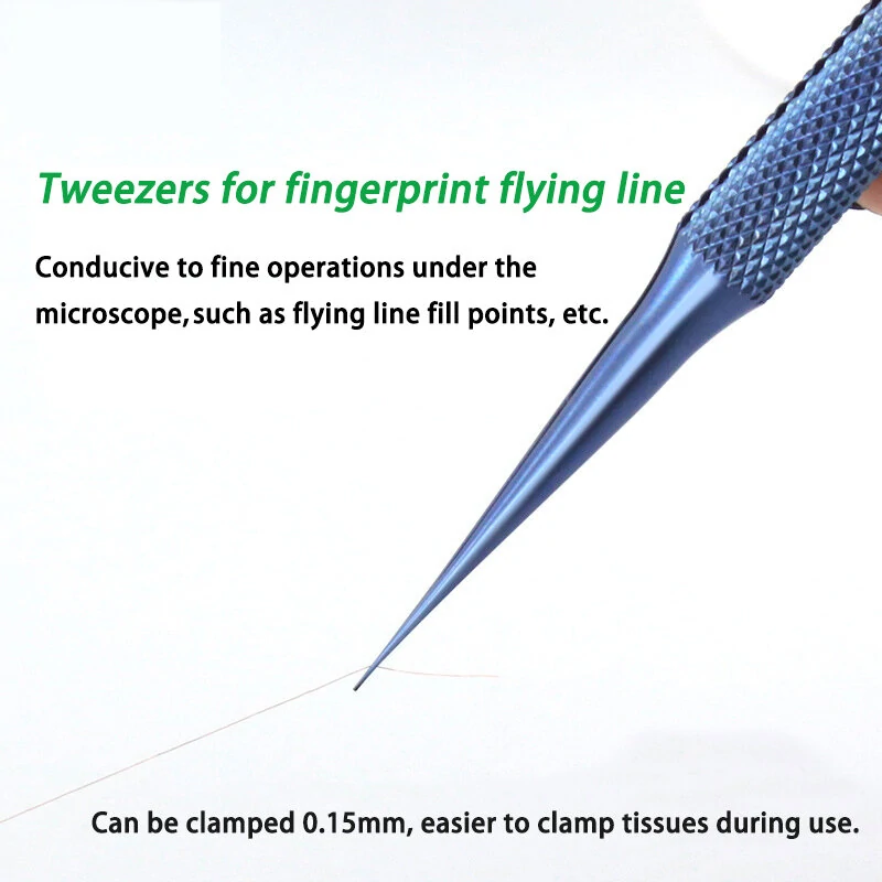 Titanium Alloy Anti-Magnetic Tweezers | Professional Phone Motherboard Repair Tool - Image 3