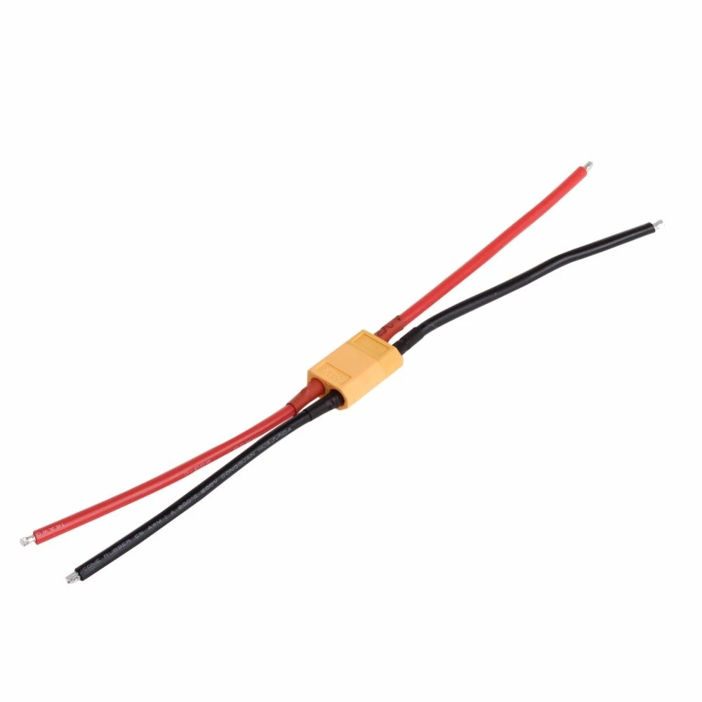 XT60 Battery Connector Pair - Male & Female Bullet Plug with 14 AWG Silicon Wire - Image 4