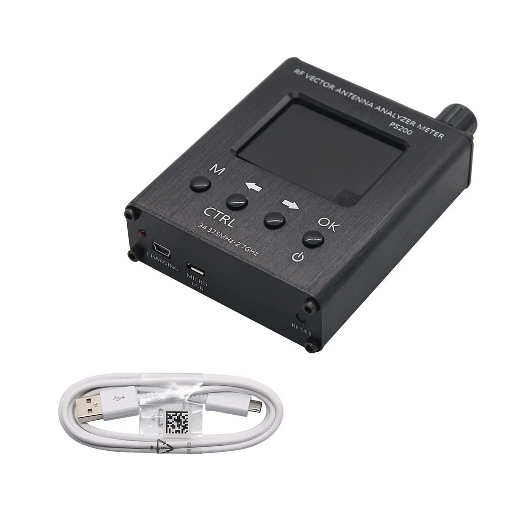 PS200 Vector Antenna Analyzer Meter | 34.375MHz-2.7GHz SWR S11 | Spectrum Analyzer - Image 3