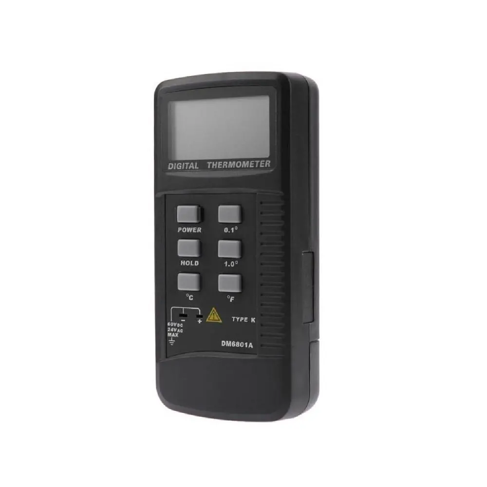 DM6801A Portable Digital Thermometer -50°C~1300°C with K-Type Sensor | LCD Display - Image 2