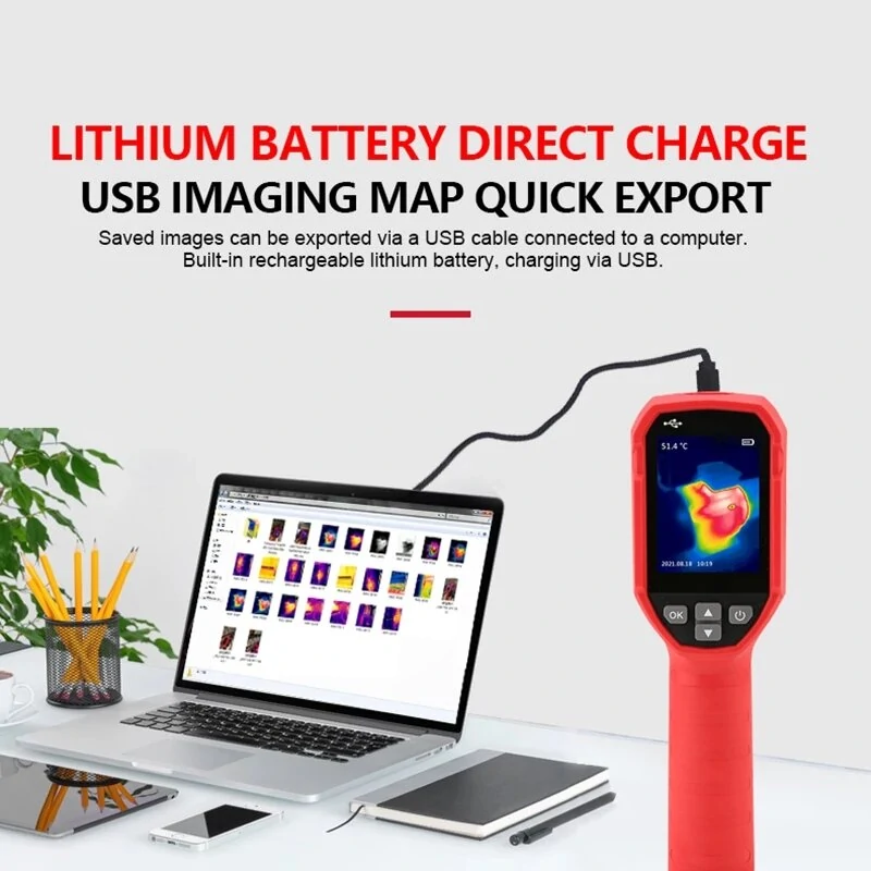 UNI-T UTi120S Thermal Camera | 120x90 IR Imager -20°C to 400°C | Handheld - Image 4