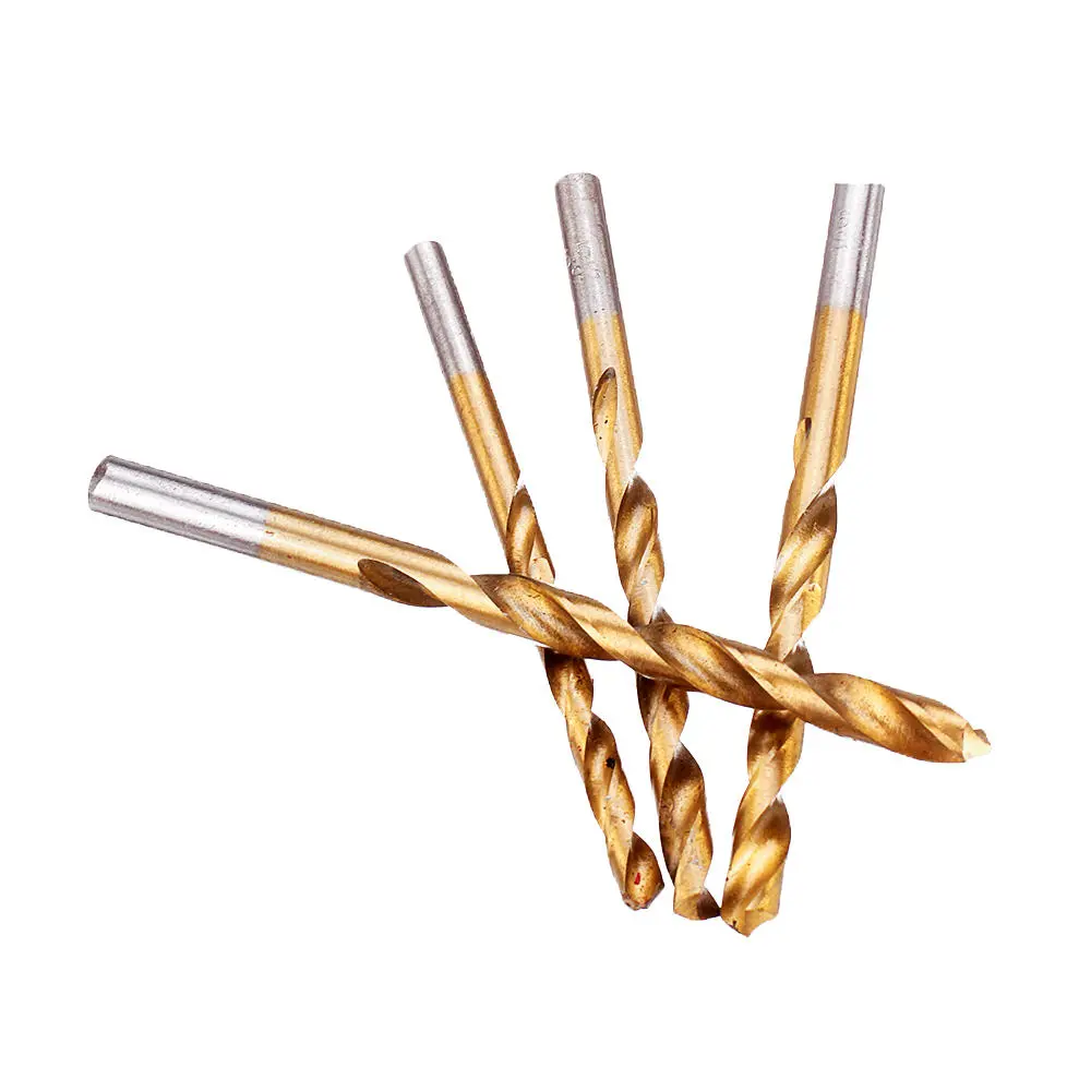 Drillpro 13Pcs HSS Twist Drill Bit Set 1-6.5mm | Titanium Coated for Metal & Wood - Image 5