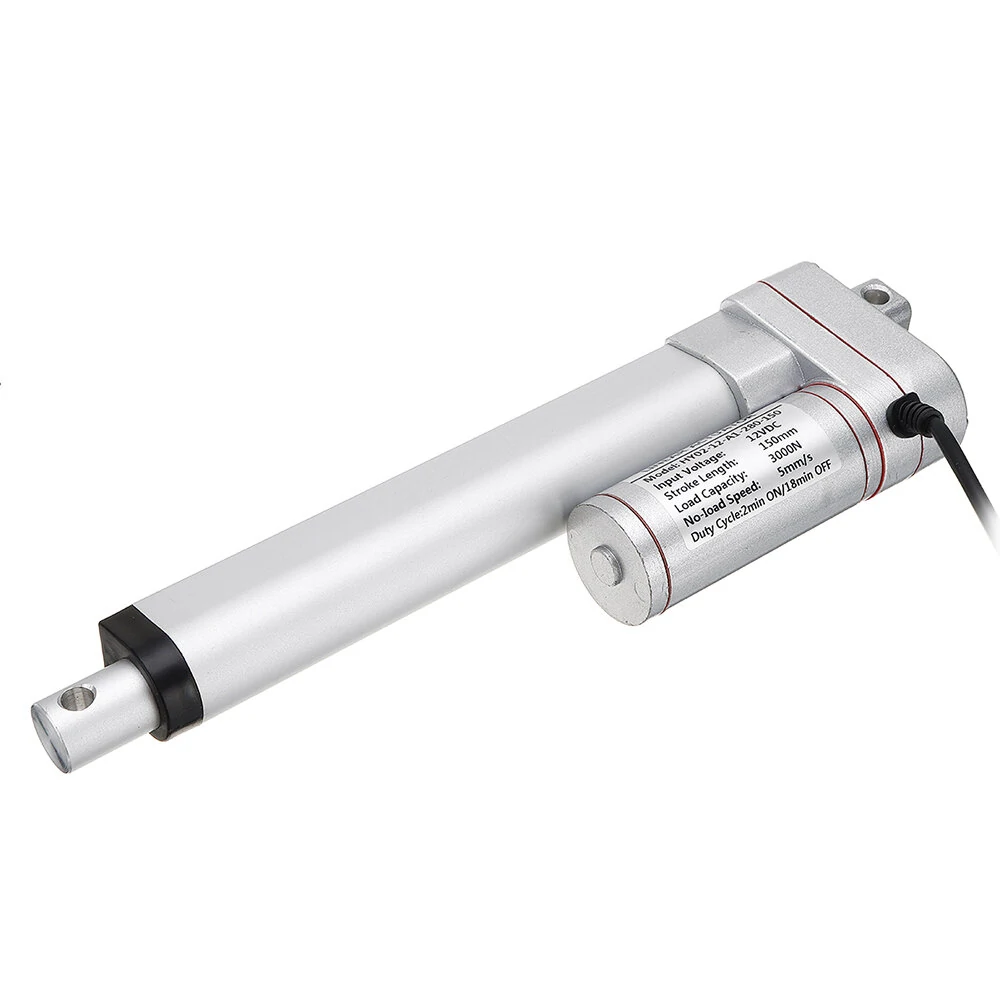 3000N Linear Actuator 12V DC | 30-300mm Stroke Electric Window Opener & Tubular Motor - Image 5