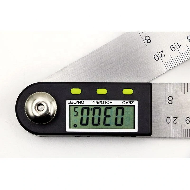 8 Digital Angle Finder Inclinometer | 200/300/500mm Ruler & Protractor - Image 2