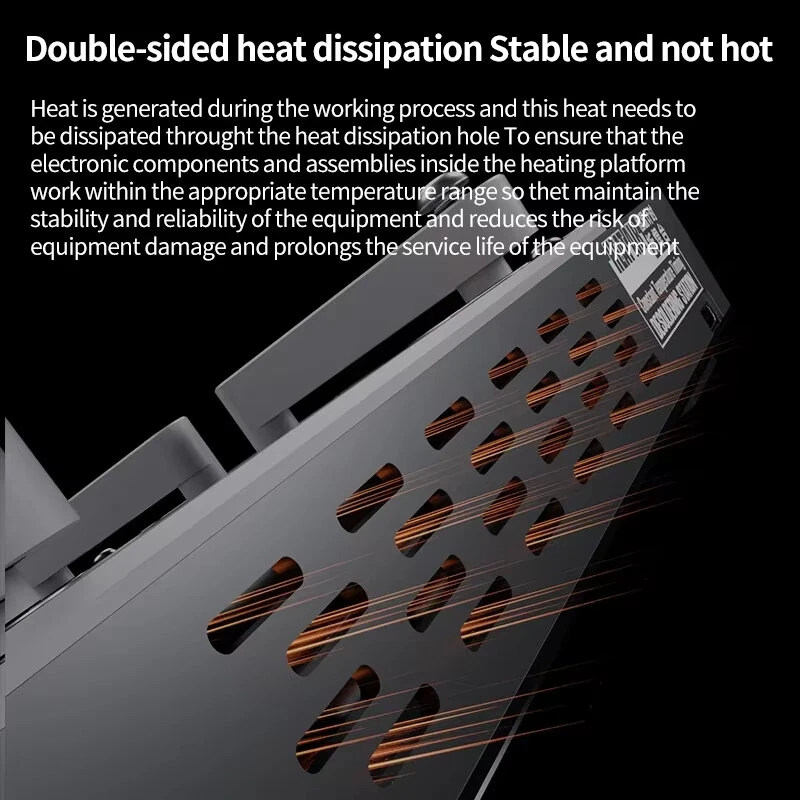 HEAT AIR Preheating Platform 600W | PTC Heating Core | Adjustable Timer & Temp Control | Reflow Station - Image 3