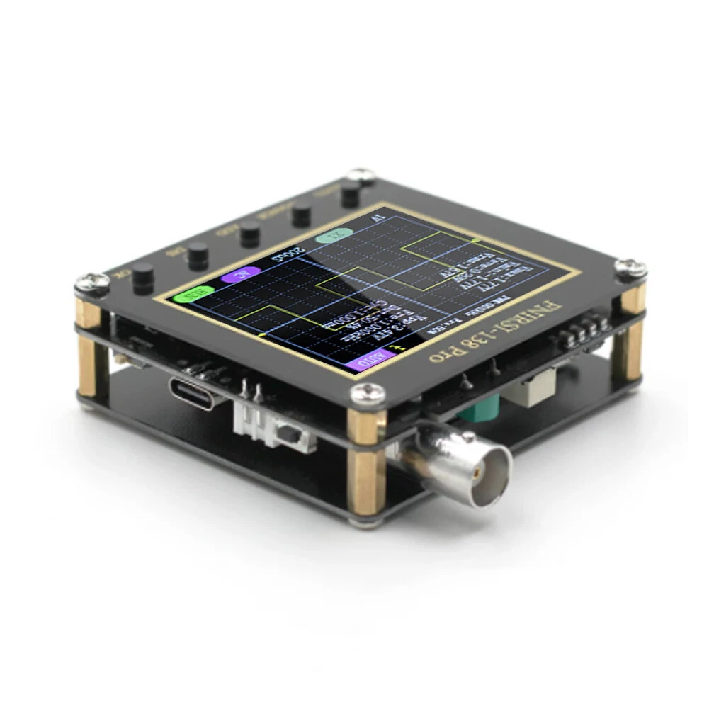FNIRSI 138Pro Digital Oscilloscope - 2.4 Display | Auto PWM & Square Wave Output - Image 4