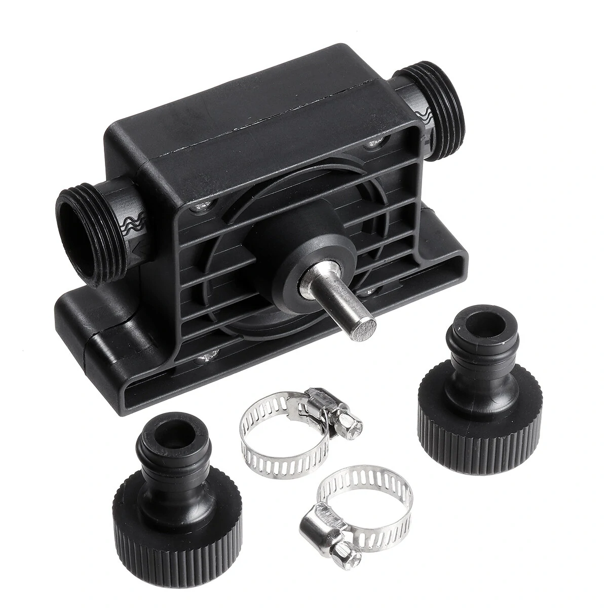 Self-Priming Drill Pump - Electric Oil Water Fluid Pump | Drill Attachment - Image 4